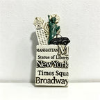 US Travel Souvenir Refrigerator Fridge Magnet - American Landmark Fridge Decor