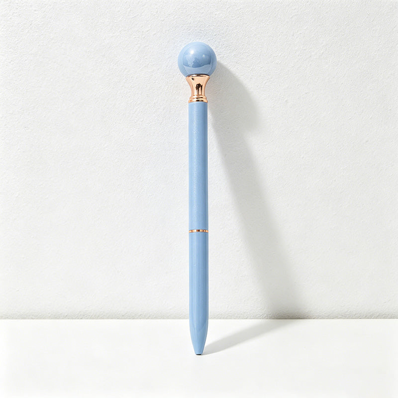 CouldNook Elegant Pearl Ballpoint Pen - Aesthetic Twist Metal Pen (1.0mm)