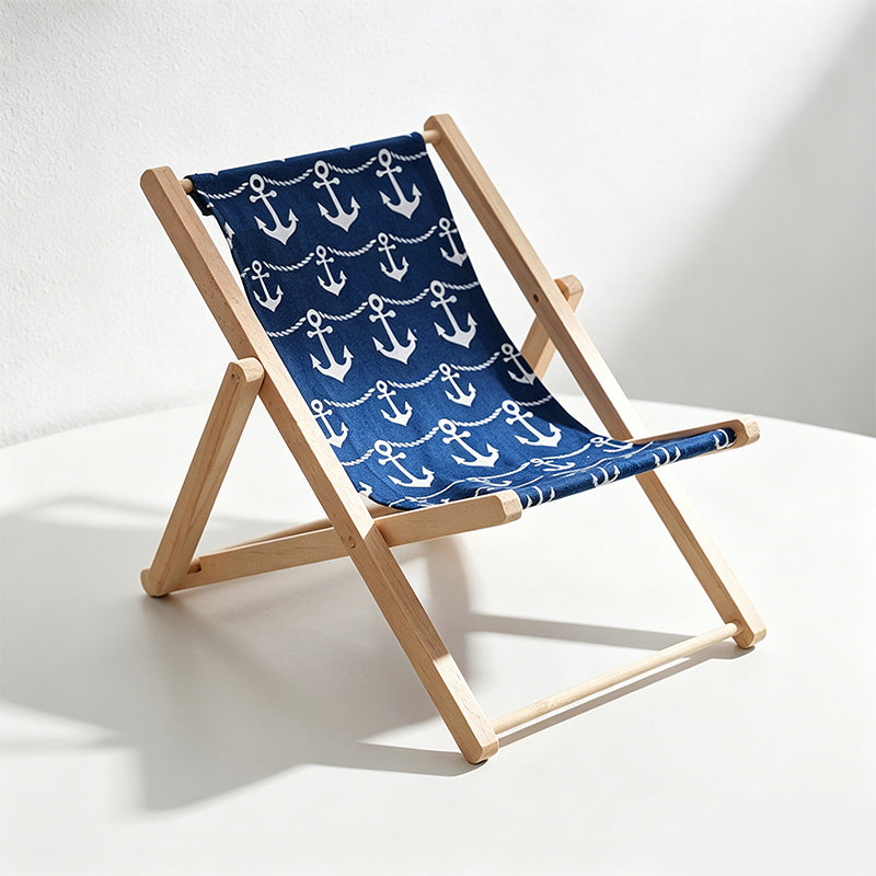 CouldNook Mini Beach Chair Figurine - Home Decor Ornament