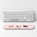 CouldNook Dachshund Wrist Rest - Long Desktop Support Cushion