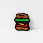 CouldNook Food Drink Embroidered Patch - Assorted Snack Motifs