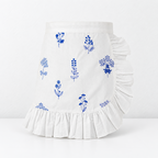CouldNook Patterned Cooking Apron - Visible Embroidered Detail Kitchen Wear