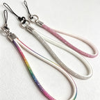 CouldNook Stone Set Phone Strap with Closely Set Reflective Stones