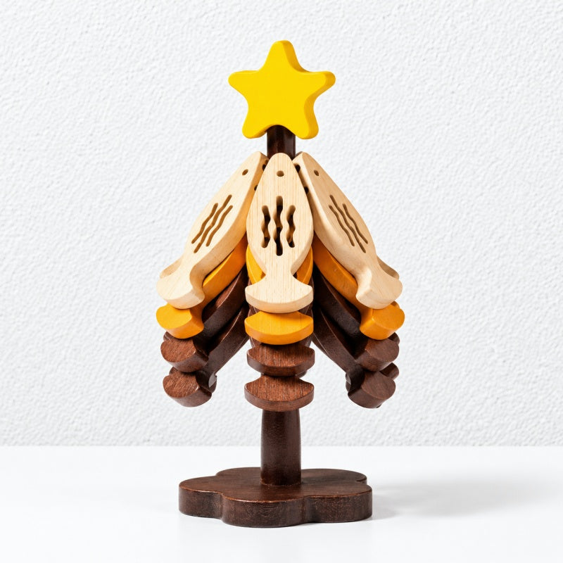 CouldNook Tree Trivet - Folding Fish Shapes and Tiered Storage