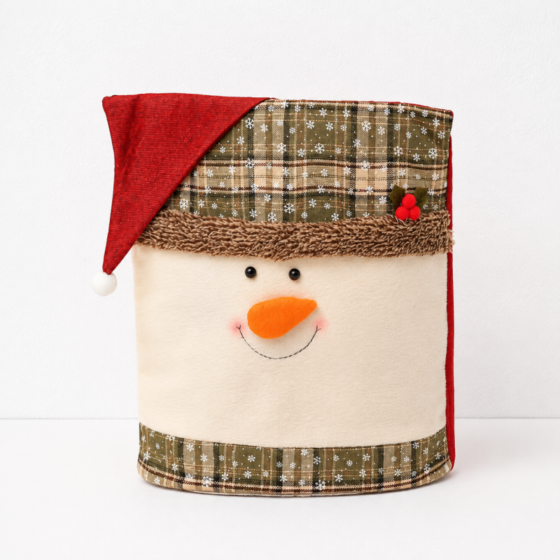 CouldNook Christmas Chair Back Cover - Character Faces and Seasonal Patterns