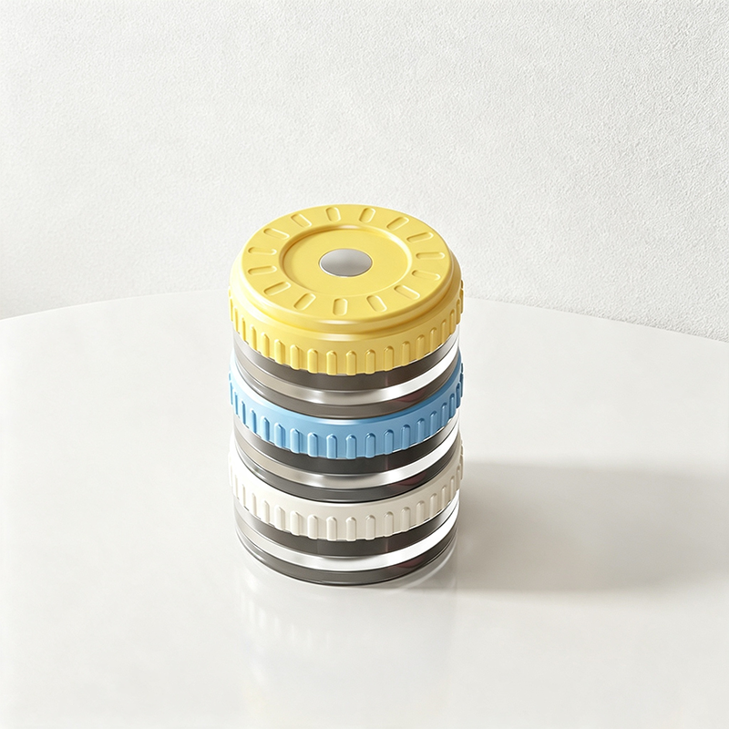 CouldNook 3PCS Rotating Pill Case Organizer Box Set - Welcoming Home Companion
