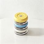 CouldNook 3PCS Rotating Pill Case Organizer Box Set - Welcoming Home Companion