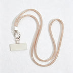 CouldNook Rhinestones Set Neck Phone Lanyard with Slender Stone-Set Line