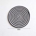 CouldNook Two Tone Rope Table Mat - Spiral
