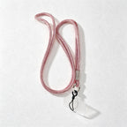 CouldNook Rhinestones Set Crossbody Phone Strap with Figure-Eight Links