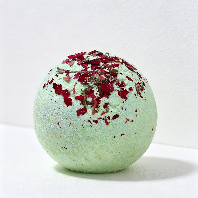 CouldNook Maria Rose Scent Bath Bomb - Red Botanical Sphere