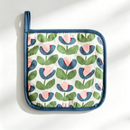 CloudNook Floral Oven Mitt‑Kitchen Heat Resistant Accessory