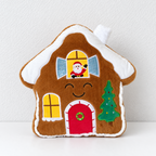 CouldNook Christmas Character Cushion - Shaped Plush Holiday Designs