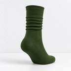 CouldNook Slouch Crew Socks - Muted Solid Colors