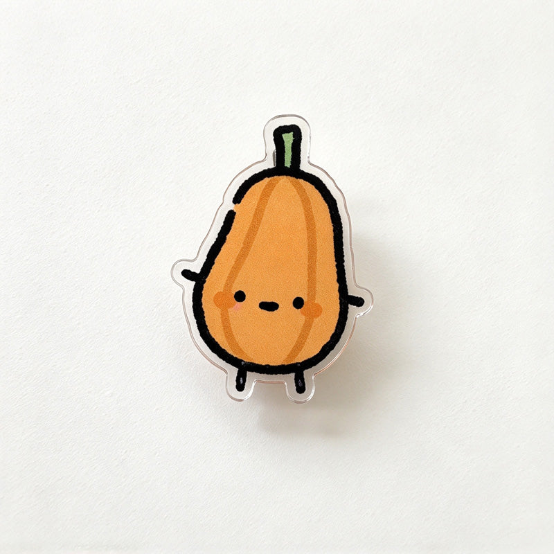 CouldNook Food Character Memo Clip - Tiny Faces And Vegetable Shapes
