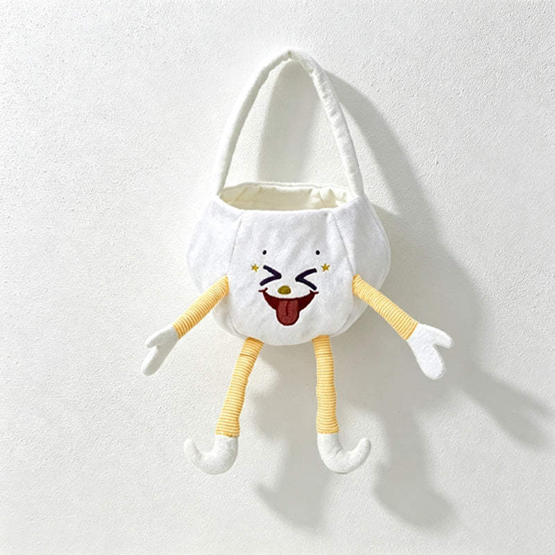 CloudNook Plush Halloween Candy Bag‑Kids Trick Or Treat Pouch