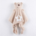 Animal Comfort Cloth with Rattle and Teether
