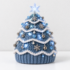 CouldNook Christmas Tree Crochet Hat Material Kit - Layered Branches