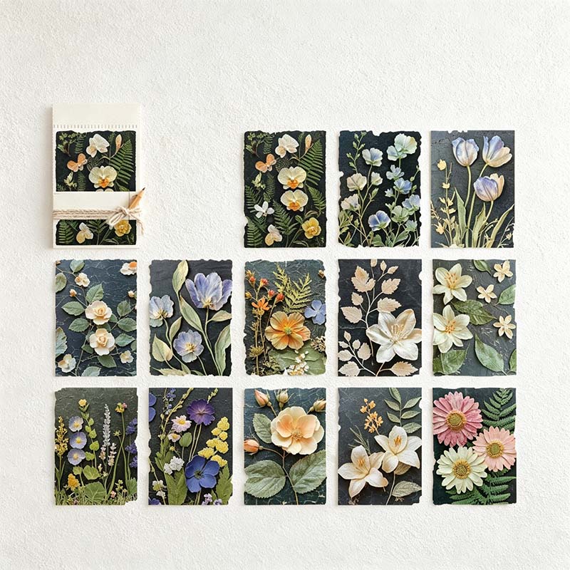CouldNook Embossed Decorative Paper - Botanical Window Designs Collection