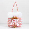 Knit Snowman Pouch