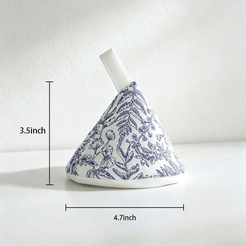 CouldNook Leaf Shape Pot Lid Handle Cover - Kitchen Lid Accent