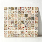 CouldNook Vintage Floral Paper Brick- Journal Scrapbook Crafts