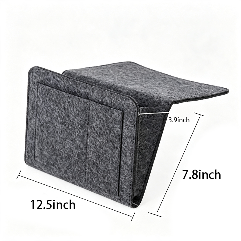 CouldNook Felt Bedside Organizer Bag for Calm Bedroom Storage