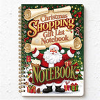 CouldNook Christmas Shopping Planner - Spiral Binding And Gift Budget Pages