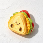 CouldNook Sandwich Squeeze Toy - Smiling Layered Toast