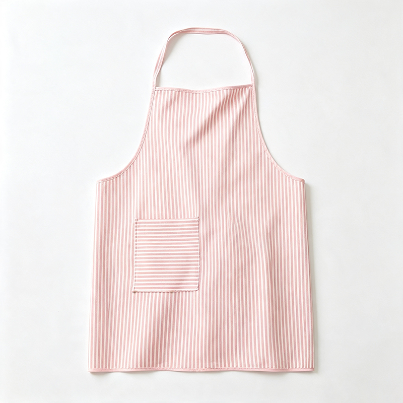 CouldNook Striped Bib Apron - Bright Piped Kitchen Cover