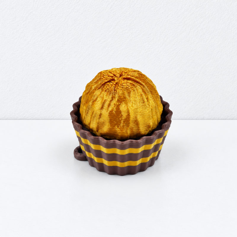 CouldNook Clicker Keychain - Pressable Star and Food-inspired Printed Shapes