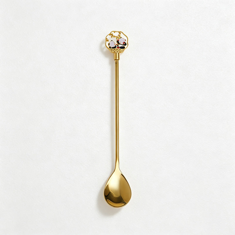 CouldNook Stainless Steel Serving Spoon - Slender Long Handle