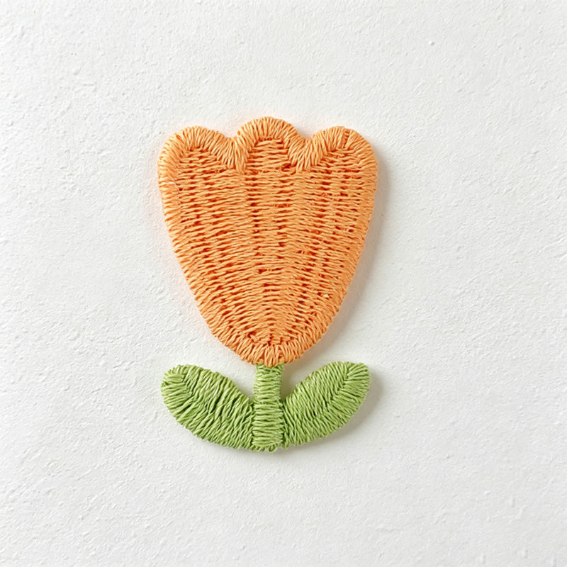 CouldNook Flower Embroidered Patch - Mini Floral Color Options