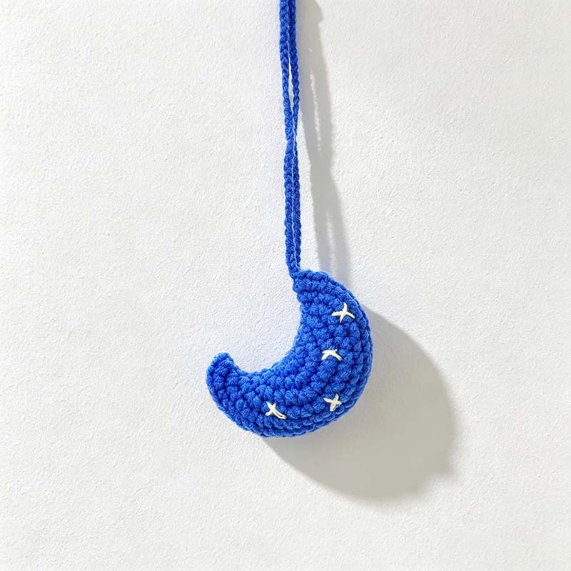 CouldNook Yarn Hanging Ornament - Character Faces and Celestial Shapes