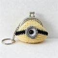 CouldNook Yarn Character Coin Purse - Metal Kiss-Lock Frame