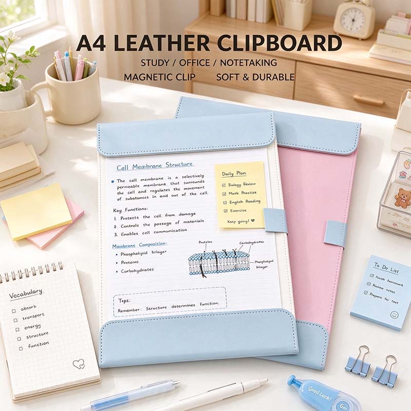 Magnetic A4 Clipboard with Pen Loop