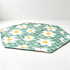 CouldNook Floral Picnic Mat - Foldable Handled Design Collection