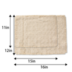 CouldNook Woven Fringe Drink Coaster - Warm Table Accent
