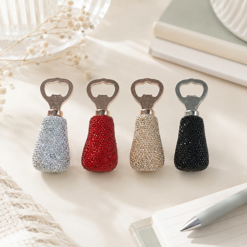CouldNook Rhinestone Teardrop Bottle Opener‑Kitchen Bar Accessory