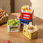 CouldNook Ceramic Snack Bowl - Mini Crate Shape and Open Side Cutouts