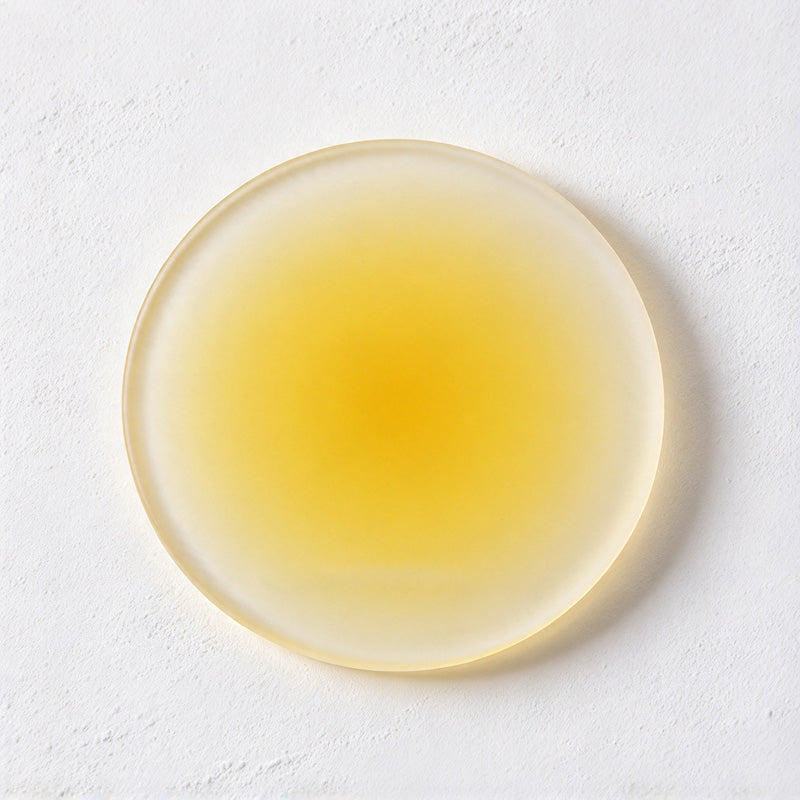 CouldNook Frosted Coaster - Soft Color Halo and Round Minimal Outline