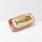 CouldNook Sardine Jewelry Case - Sliding Lid And Fish Shaped Inserts