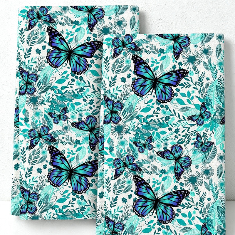 CouldNook Printed Kitchen Towel - Butterfly Floral and Character Designs