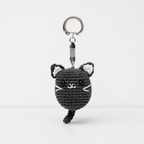 CouldNook Halloween Yarn Keychain Charm - Ghosts Pumpkins and Spider