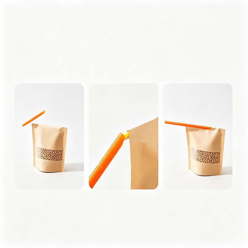 CouldNook Transparent Sliding Sealer Rod  - Snack Bag Storage Accent