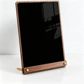 CouldNook Freestanding Wooden Frame Mini Chalkboard - Rewritable Tabletop