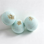 CouldNook Green Tea Bath Bomb - Botanical Speckled Sphere