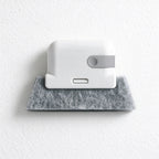 CouldNook Window Track Cleaning Brush - Grooved Pad And Concealed Scraper