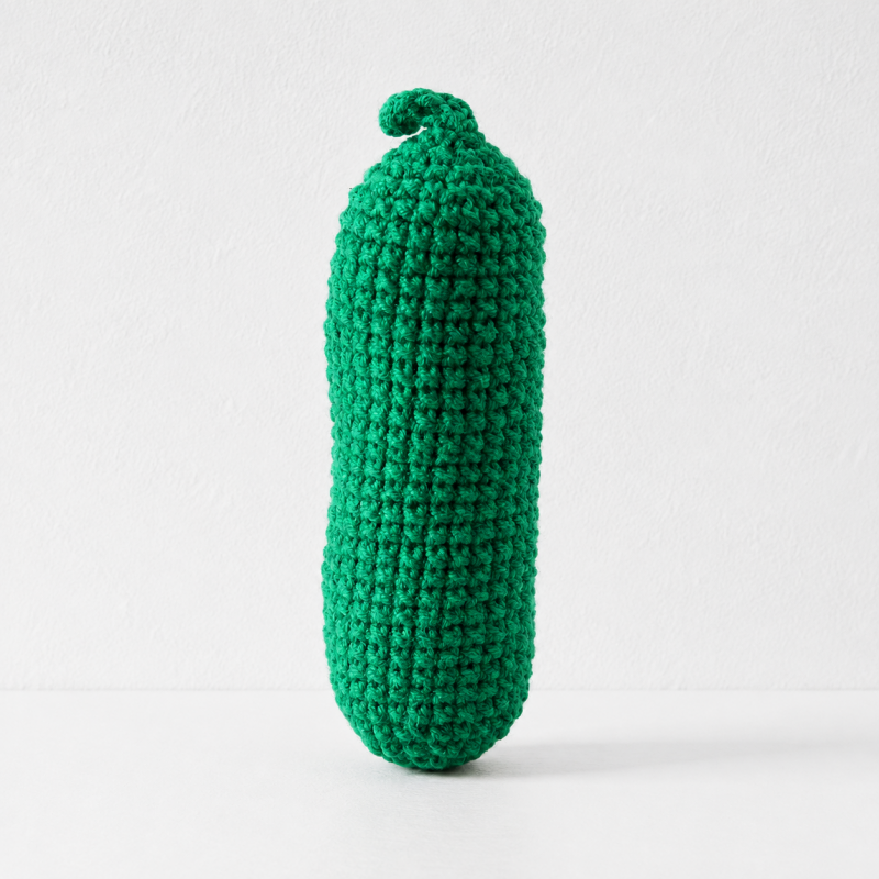 CouldNook Sculpted Yarn Vegetable Figure - Assorted Produce Shapes