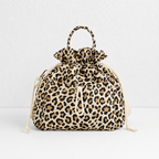 CouldNook Drawstring Lunch Bag - Ruffled Opening and Front Pocket